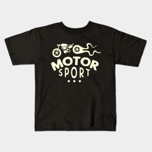 motor sport Kids T-Shirt